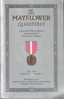 Richard L Husband Sr. / The Mayflower Quarterly Vol 56 No 2 May 1990 • $17