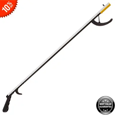 Magnetic Pick Up Hand Stick Trash Hook Arm Tool 32  Object Grabber Reacher Grip • $15.95