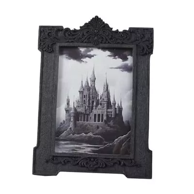  Gothic Picture Frame 5x7 Vintage Picture Frames Antique Picture Frames Black • $39.18