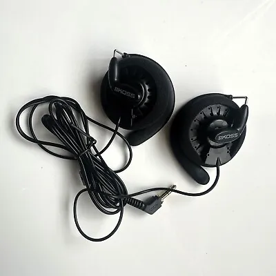 KOSS KSC Clip-On Stereo SPORT Running HEADPHONES Earphone - BLACK • $41.78