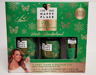 Mariah Carey Find Your Happy Place Limited Edition 2022 Candy Cane & Balsam Fir  • $29.99