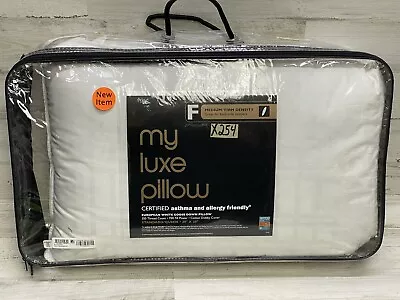 My Luxe Pillow Goose Down Standard / Queen Medium / Firm Density New • $149.99