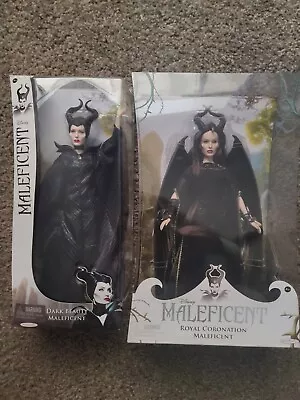 Disney 12” Maleficent Royal Coronation AND Dark Beauty Collectors Lot • $80