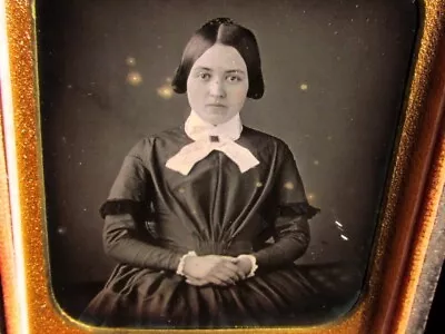 Young Victorian Woman Daguerreotype Photograph • $49.99