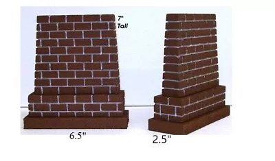 G Scale TALL Bridge Piers | Set Of 2 | Model Railroad Scenery | Train Layouts • $29.92