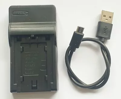 USB Battery Charger For Panasonic G1 G2 G10 GH1   BLB13 • £9.85