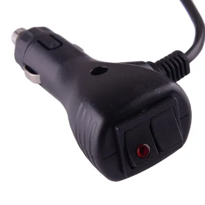 12V Car Cigarette Lighter Socket Adapter Plug On/Off Trigger Momentary Switch B5 • £12.28