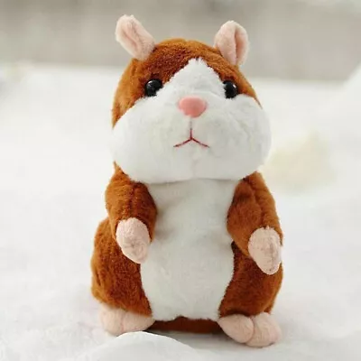 16CM Talking Hamster Plush Toy Repeats What You Say Mimicry Pet Toy • $12.81