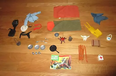 $149 • Buy 32pcs Vintage Gabriel Lone Ranger Clothes Red River Book Access Mask Hat LOT!
