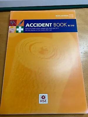Accident Report Book Hse Approved school Office Factory Garage Nursery  • £4
