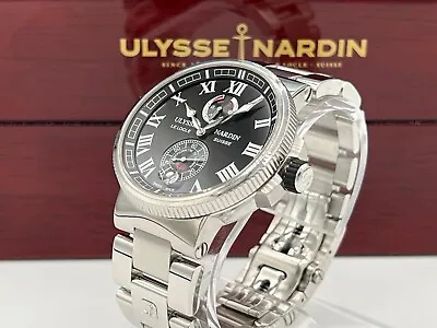 Ulysse Nardin Marine Chronometer Black Dial 1182-126 • $4999.99