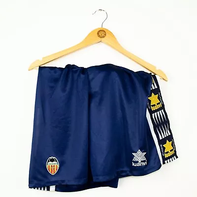 Valencia Football Shorts 1995/97 - XL | Rare Vintage Luanvi 95 96 97 Valencia CF • £29.99