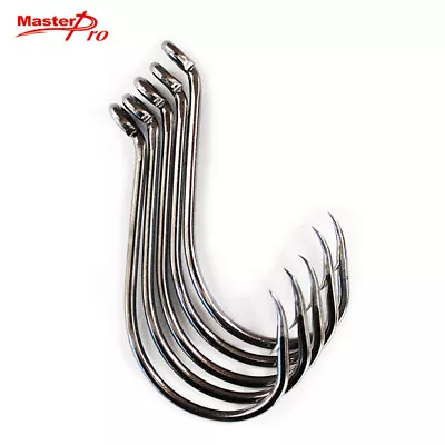 $12.90 • Buy 100 X6/0# Chemically Sharpened Octopus Beak Fishing Hooks Special Offer Tackle