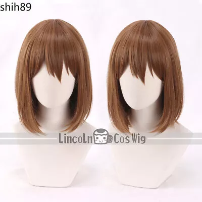 K-ON Hirasawa Yui Cosplay Wig Short Hair Hairpiece Harajuku Woman Men Anime • $31.99