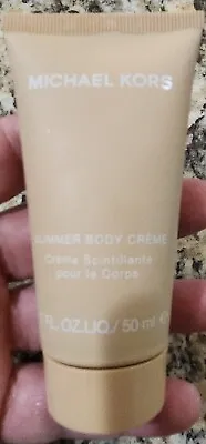 Michael Kors Glimmer Body Creme Cream Lotion ~for Sun Kissed Glow ~50 Ml /1.7 Oz • $9.99