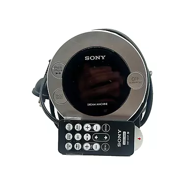 Sony ICF-C7IP AM/FM Radio Alarm Clock With IPhone & IPod Docking & Controller • $39.99