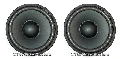 Pair 8 Inch Car Audio Stereo OEM Style Replacement WOOFER Bass Speaker 4 Ohm Sub • $48.49