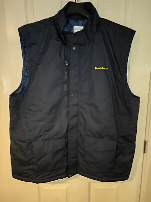 Brand New Fort Working BODYWARMER Vest Navy 3xl Men Work Clothing • £15