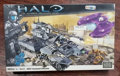 Mega Bloks Halo ODST Covenant Invasion With UNSC Scorpion & Vampire Rare NEW 002 • $1001.90