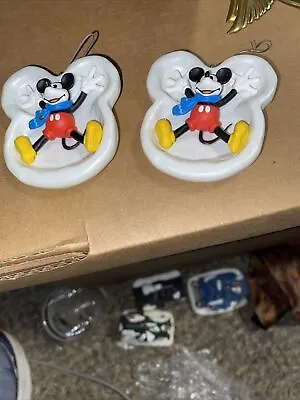 1997 MICKEY'S SNOW ANGEL DISNEY HALLMARK KEEPSAKE ORNAMENT Mickey Mouse • $17.58