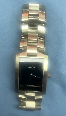 Movado 26mm Silver Stainless Steel Men’s Wristwatch • $698