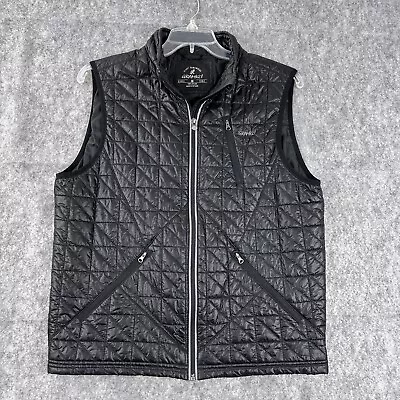 Gramicci Vest Mens Medium Black Puffer Paragon Primaloft Insulated Outdoor • $34.95