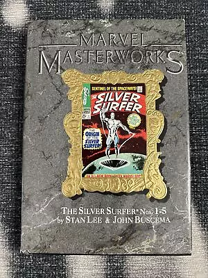 Marvel Masterworks Vol 15 The SILVER SURFER #1-5 HC BOOK Graphic Novel 1990 1ST • $29.95