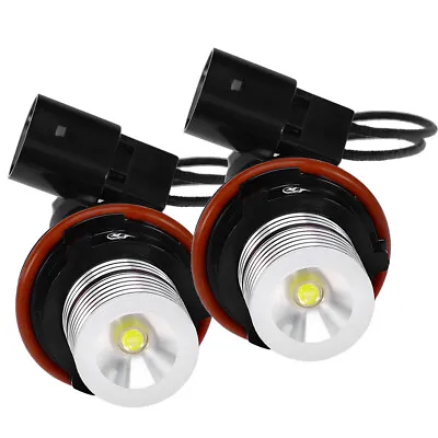 LED Angel Eye Marker Light Bulbs 7000K For BMW E39 E60 E63 E64 E53 X3 X5 US • $9.49