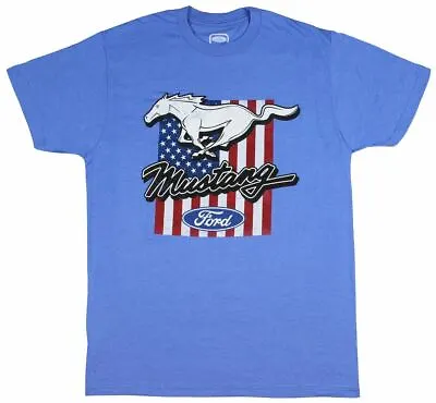 Mustang US Flag Shirt - Patriotic Ford Shirt Ships Worldwide & FREE To USA! 😎😎 • $21.92
