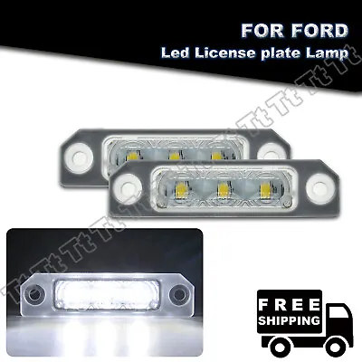 2x For Ford Fusion Focus Mustang Flex Taurus SE LED License Plate Light Tag Lamp • $12.95