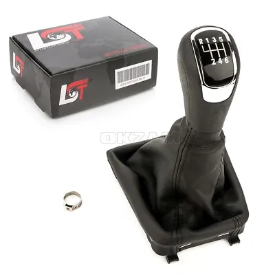 £24.25 • Buy Gear Knob Gear Cuff 6 Gear Chrome 3T0711113G For Skoda Yeti 5L 4x4