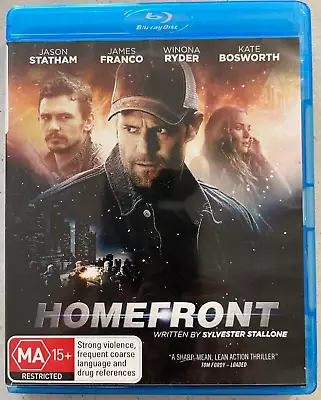 Homefront Blu-ray Region B Jason Statham James Franco Winona Rider Bosworth • $16