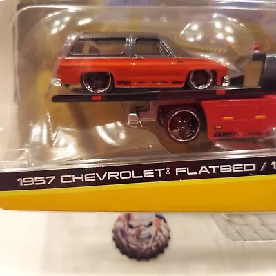 Maisto Design Elite Transport 1957 Chevrolet Flatbed / 1979 Chevrolet K5 Blazer • $23.97