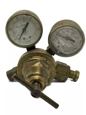 Victor Pressure Regulator Inert Gas Model AF 250 Argon Helium Co2  Gauge BinF • $44.95