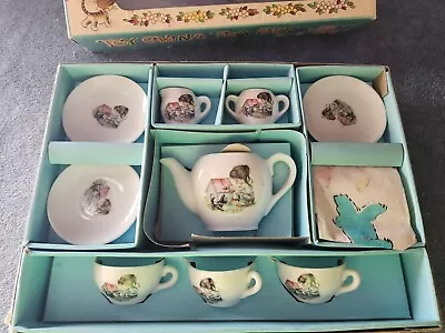 Vintage Children's Toy China Tea Set In Original Box Made In Japan 10 Pc • $5