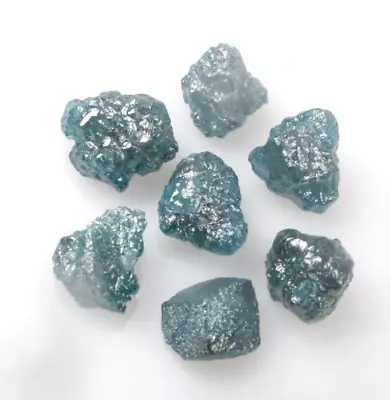 1.70 Ct Natural Rough Diamond Blue Diamond Raw Uncut Diamond • £73.96