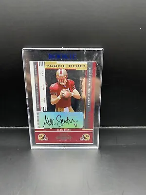 $85 • Buy 2005 Playoff Contenders Rookie Ticket Alex Smith #106 Rookie Auto RC