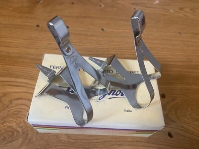 $45 • Buy Campagnolo Vintage Toe Clips NOS With Box