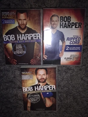 £7.99 • Buy Bob Harper DVDS X 3 Bundle Free Postage