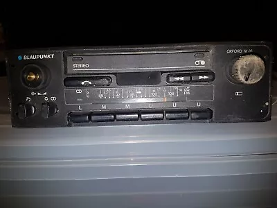 Vintage Blaupunkt Oxford M26 Car Radio Cassette Vw Nw London Harrow Ha2 • $37.89