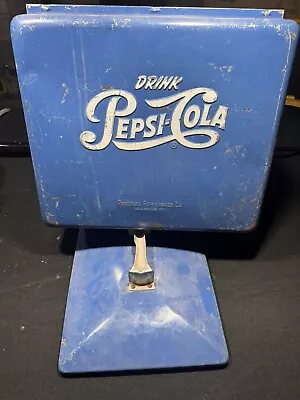 Blue Pepsi-Cola Vintage Ice Chest Cooler (Vintage) Metal Aluminum 1950's • $100