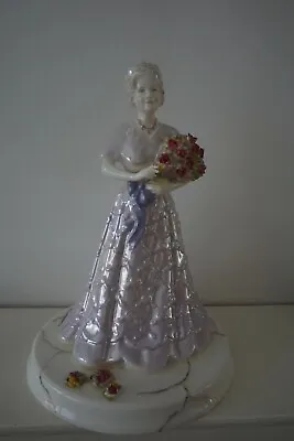 Coalport Her Majesty Queen Elizabeth The Queen Mother Ltd Ed Porcelain Figurine • £249.99