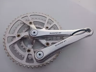 Vintage Sugino RT Square Taper Touring Triple Crankset 52/40/28 170 • $59.99