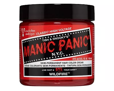 Manic Panic High Voltage Classic Semi-Permanent Hair Dye WILDFIRE 4oz • $13.44