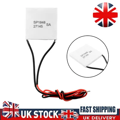 £5.99 • Buy 1* TEC SP1848-27145 TEC1 Thermoelectric Heatsink Cooler Peltier Plate Module UK