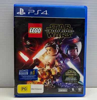 $19.99 • Buy LEGO Star Wars: The Force Awakens PS4 Includes Manual 