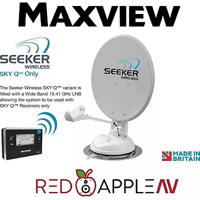 Maxview 85cm SKY Q LNB Seeker Automatic Wireless Satellite Dish Motorhome • £2144.99