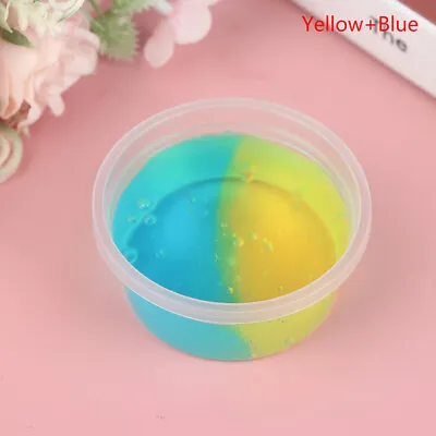 $5.02 • Buy 60ML Slime Funny Novelty Kids Toy Colorful Clear Crystal Stress Relieve Kids -ln