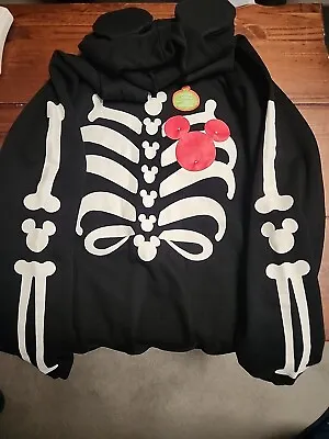 Mickey Mouse Skeleton Hoodie • $20