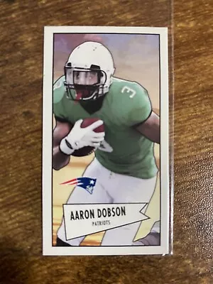 2013 Bowman Mini Cards 1952 Design Aaron Dobson #52B-AD Rookie RC Patriots • $0.99